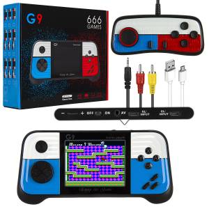 Игровая приставка G9 для 2 игроков (синий)