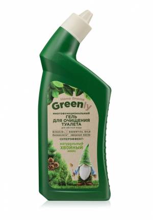 Многофункциональный гель для очищения туалета «Хвойный микс» Home Gnome Greenly, 500 мл