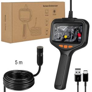 Эндоскоп гибкий водонепроницаемый с подсветкой 5 метров P200-5М