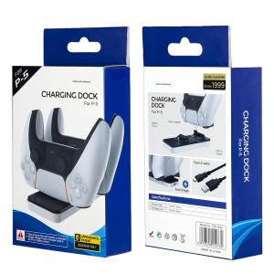 Зарядная станция для 2-х геймпадов PS5 DualSense TP5-0505
