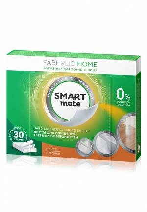 Листы для очищения твердых поверхностей - до 60 уборок, 53 гр
