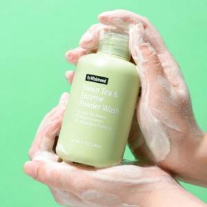 Энзимная пудра с зелёным чаем By Wishtrend Green Tea & Enzyme Powder Wash