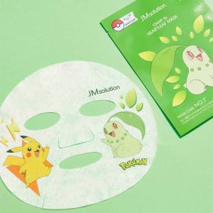 Успокаивающая тканевая маска с хауттюйнией JMsolution Stamp In Heartleaf Mask, упаковка 10 шт