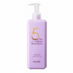 Оттеночный шампунь против желтизны волос Masil 5 Salon No Yellow Shampoo