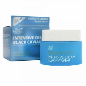 Омолаживающий крем для лица Eco Branch Intensive Black Caviar Cream с экстрактом черной икры