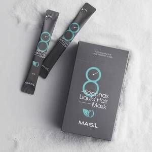 Маска для волос от корейского бренда Masil направлена на придание объёма, укрепление, увлажнение и восстановление волос