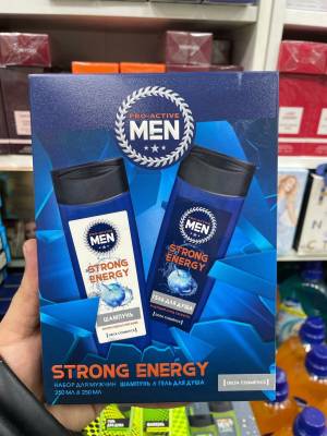 Подарочный набор для мужчин Гель для душа 250мл + шампунь 250мл