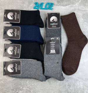 12 пар Мужские термо-носки собачья шерсть 41-47