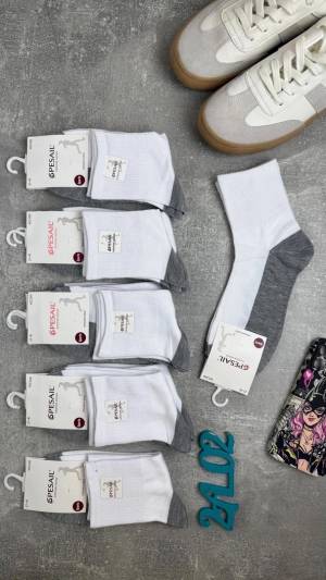 Женские носки средней длины 10 пар Хлопок р.36-41