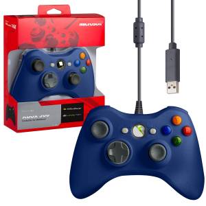 Джойстик XBOX 360 Wired Controller (проводной) синий