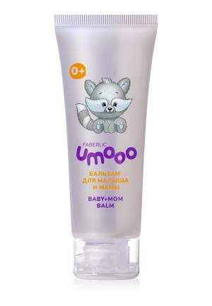Мультифункциональный бальзам для малыша и мамы Umooo 0+, 50 мл