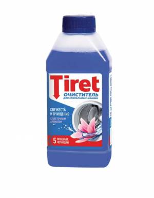 250мл, очиститель для стиральных машин от накипи грязи и запаха с цветочным ароматом