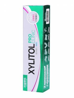 Укрепляющая эмаль зубная паста 'Xylitol'/ 'Pro Clinic' c экстрактами трав