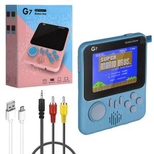 Игровая приставка G7 3.0”для 1 пользователя синий
