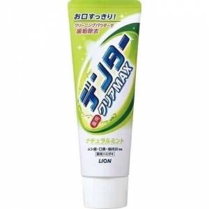 Новая улучшенная формула пасты LION Dentor Clear MAX Natural Mint