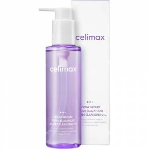 Гидрофильное масло от чёрных точек Celimax Derma Nature Fresh Blackhead Jojoba Cleansing Oil , 150 мл