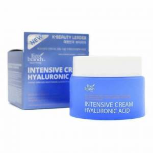 Интенсивно увлажняющий крем с гиалуроновой кислотой Eco Branch Intensive Cream Hyaluronic Acid