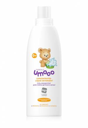 Гель-концентрат для стирки детского белья Umooo, 500 мл