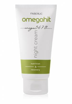 Ночной крем для лица Omegahit, 50 мл