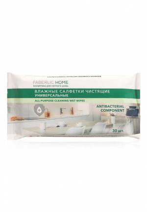 Влажные салфетки универсальные Faberlic Home, 30 шт