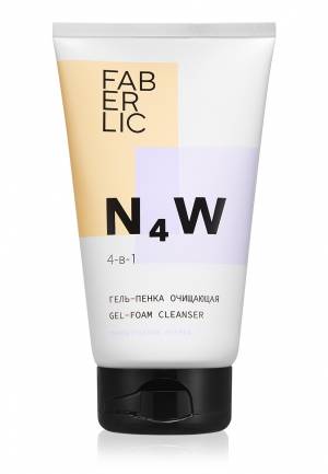 Гель-пенка очищающая 4 в 1 N4W, 150 мл