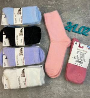 [10 пар Шерсть норки] Женские теплые носки р.36-41