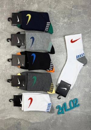 Мужские носки средней длины 10 пар Хлопок р.41-47