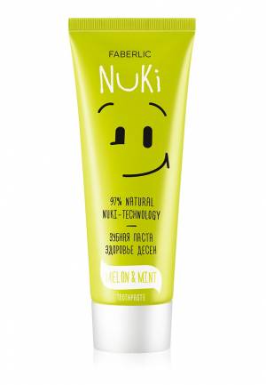 Зубная паста NUKI «Здоровье дёсен» с экстрактом дыни и эфирным маслом мяты, 75 мл