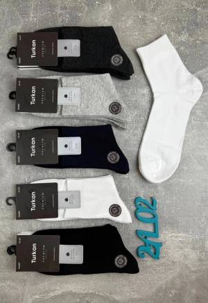 Мужские носки дезодоранты, антибактериальные 10 пар Хлопок рю41-47