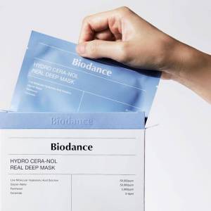 Успокаивающая гидрогелевая маска с водорослями Biodance Refreshing Sea Kelp Real Deep Mask, в упаковке 4 шт