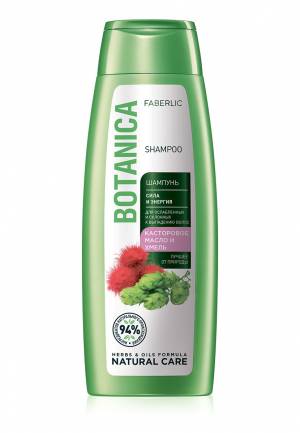 Шампунь для ослабленных, склонных к выпадению волос «Сила и энергия» Botanica, 400 мл Шампунь для ослабленных, склонных к выпадению волос «Сила и энергия» Botanica, 400 мл