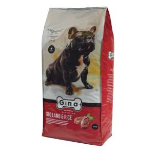 [7,5 кг] Корм для собак сухой Gina Dog Lamb & Rice ягненок, рис