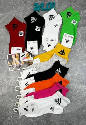 [10 пар] Распродажа!!! Подростковые женские носки, р.36-41 Хлопок