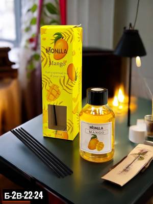 Диффузор ароматический для дома с палочками, 100 мл