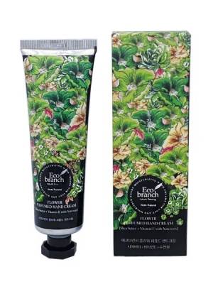 Крем для рук с экстрактом нарцисса и маслом ши Eco Branch Flower Perfumed Hand Cream Shea Butter With Narcissus