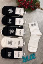 10 пар Женские носки Качество ЛЮКС Хлопок Р: 36-41