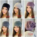 Шапка БАРХАТНАЯ, двойная. Единый размер от 8 лет до взрослого