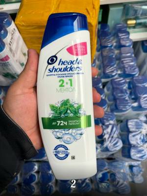 2 в 1 Шампунь и бальзам-ополаскиватель против перхоти Head Shoulders 'Ментол', 400 мл