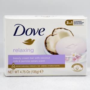 Крем-мыло Dove 'Кокосовое молочко и лепестки жасмина', 135 гр Крем-мыло Dove 'Кокосовое молочко и лепестки жасмина', 135 гр