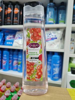 Гель для душа CAMAY 'Гранат и Коллаген' с миндальным маслом, 400 мл