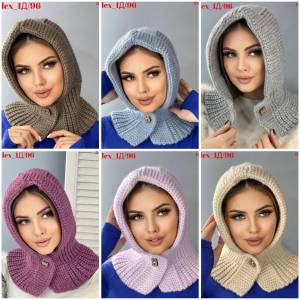 Капюшон от 10 лет до взрослых 70% шерсть + 20% акрил + 10% нейлон