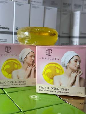 Мыло с женьшенем PENELOPA, 100 гр Мыло с женьшенем PENELOPA, 100 гр