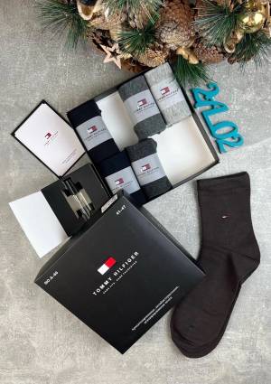 Носки + Духи Мужские носки в коробке с духами 6 пар Р.: 41-47 Антибактериальные Ароматизированные