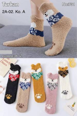 10 пар Женские махровые носки Хлопок Размер 37-41