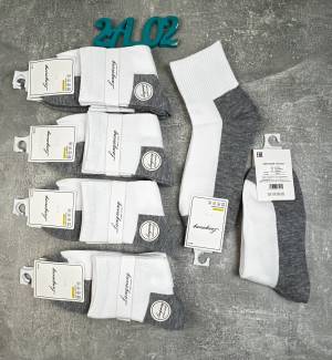 10 пар Женские носки Хлопок Средняя высота 36-41