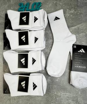  10 пар Мужские спортивные носки Хлопок Высокие Р.: 41-47