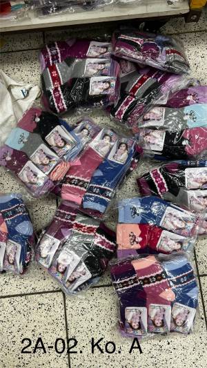 12 пар Детские термо носки Хлопок, махровые Р.: 20-25