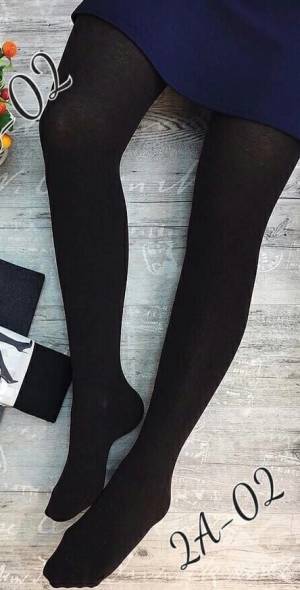 Женские кашемировые колготки черные Р.: 42-48, 48-54, 54-60