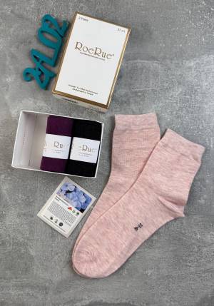 3 пары Женские носки в коробке 36-41