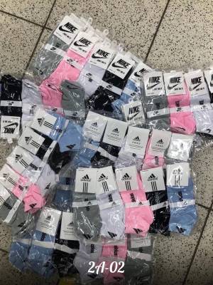 Распродажа! 10 пар Женские спортивные носки Хлопок р.: 36-41